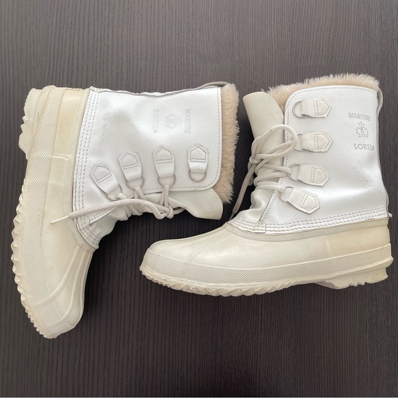 Sorel Shoes - Sorel Manitou Winter Wool/Leather Boots